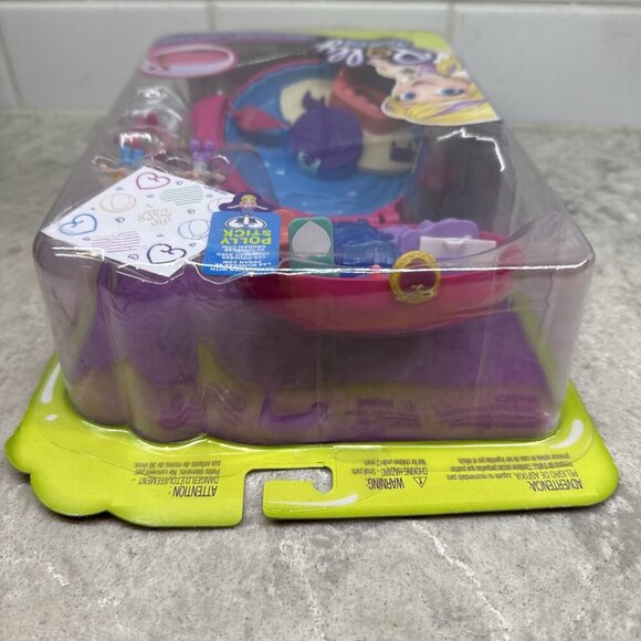 Polly Pocket Pocket World Pink Flamingo Floatie Compact, New In Original Pack - Picture 4 of 6